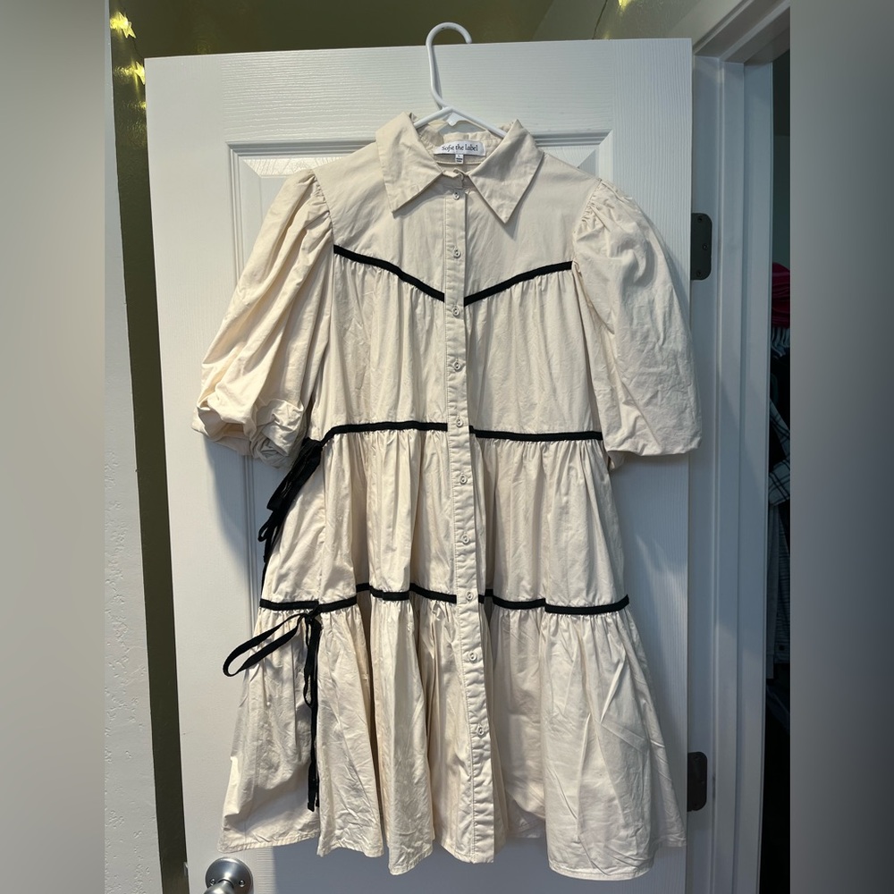 Sofie the Label Collared Mini Dress
